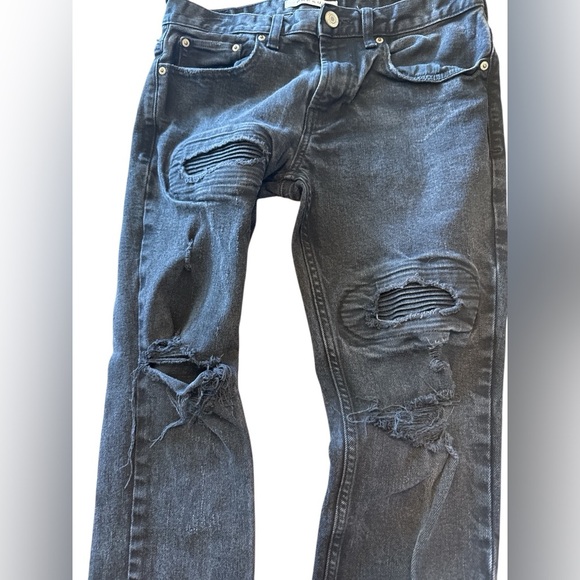 PacSun Men’s Skinny Jeans Distressed Style - Picture 2 of 7